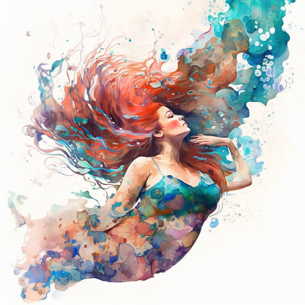 AI Midjourney Prompt for Fairytale Watercolor