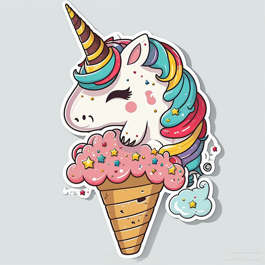 AI Midjourney Prompts for Colorful Stickers