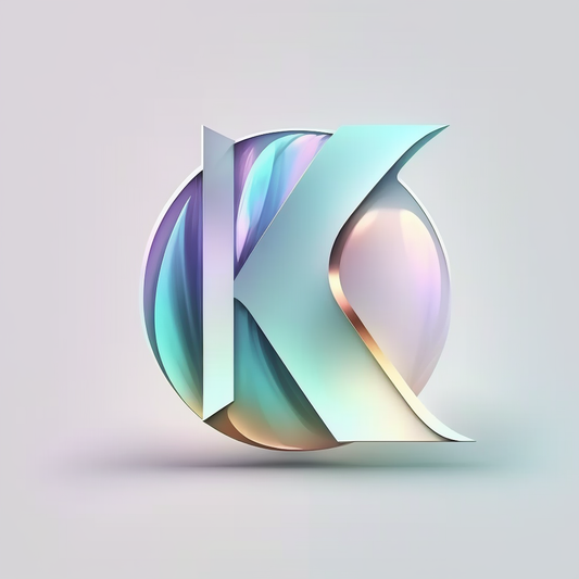 AI Midjourney Prompt for Rounded Pastel Monogram Logos