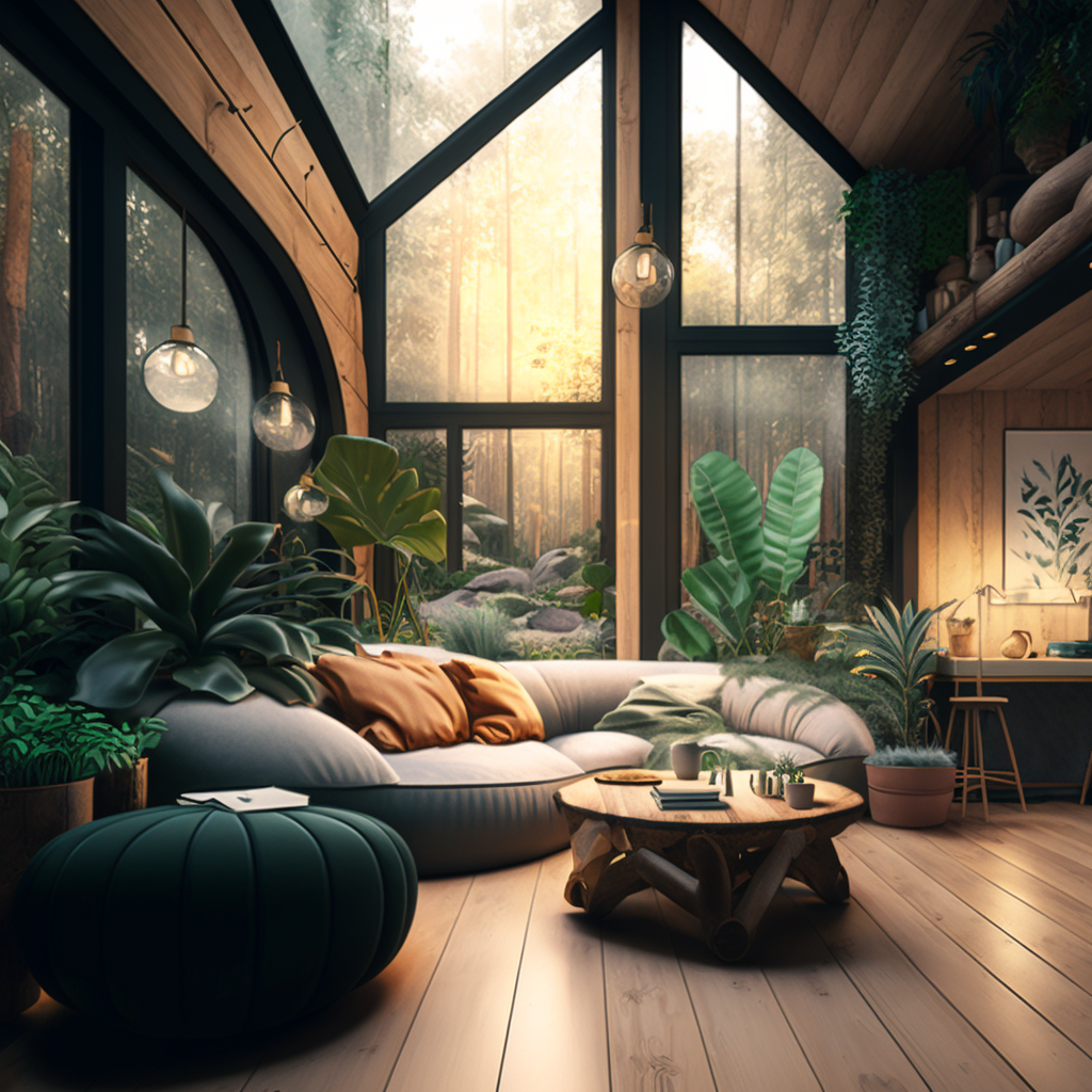 AI Midjourney Prompts for Cabin Interiors