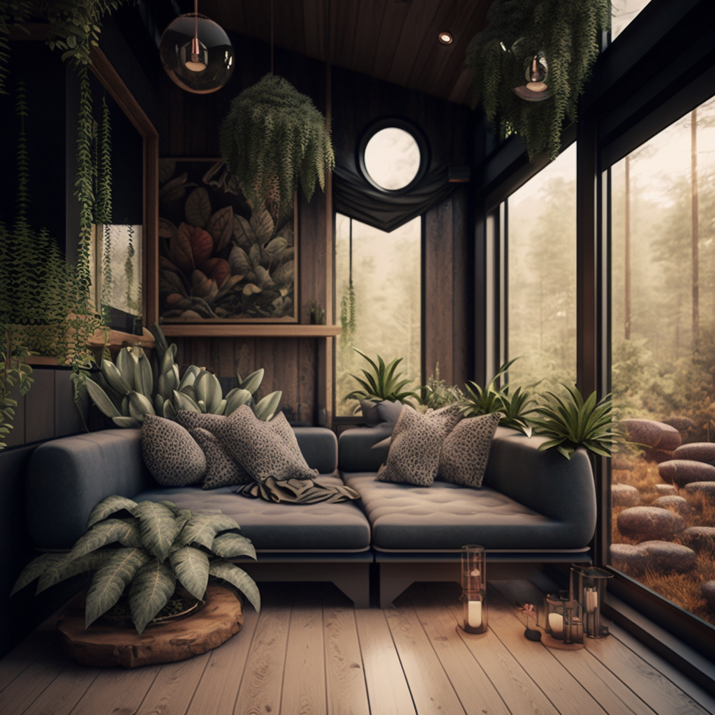 AI Midjourney Prompts for Cabin Interiors