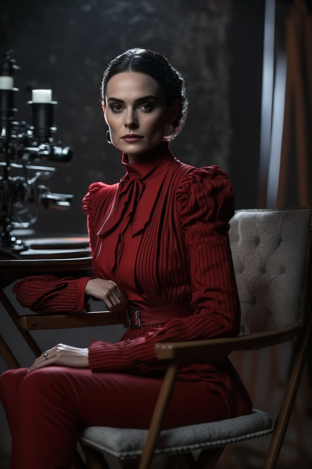 AI Midjourney Prompt for Portraits in a Chair