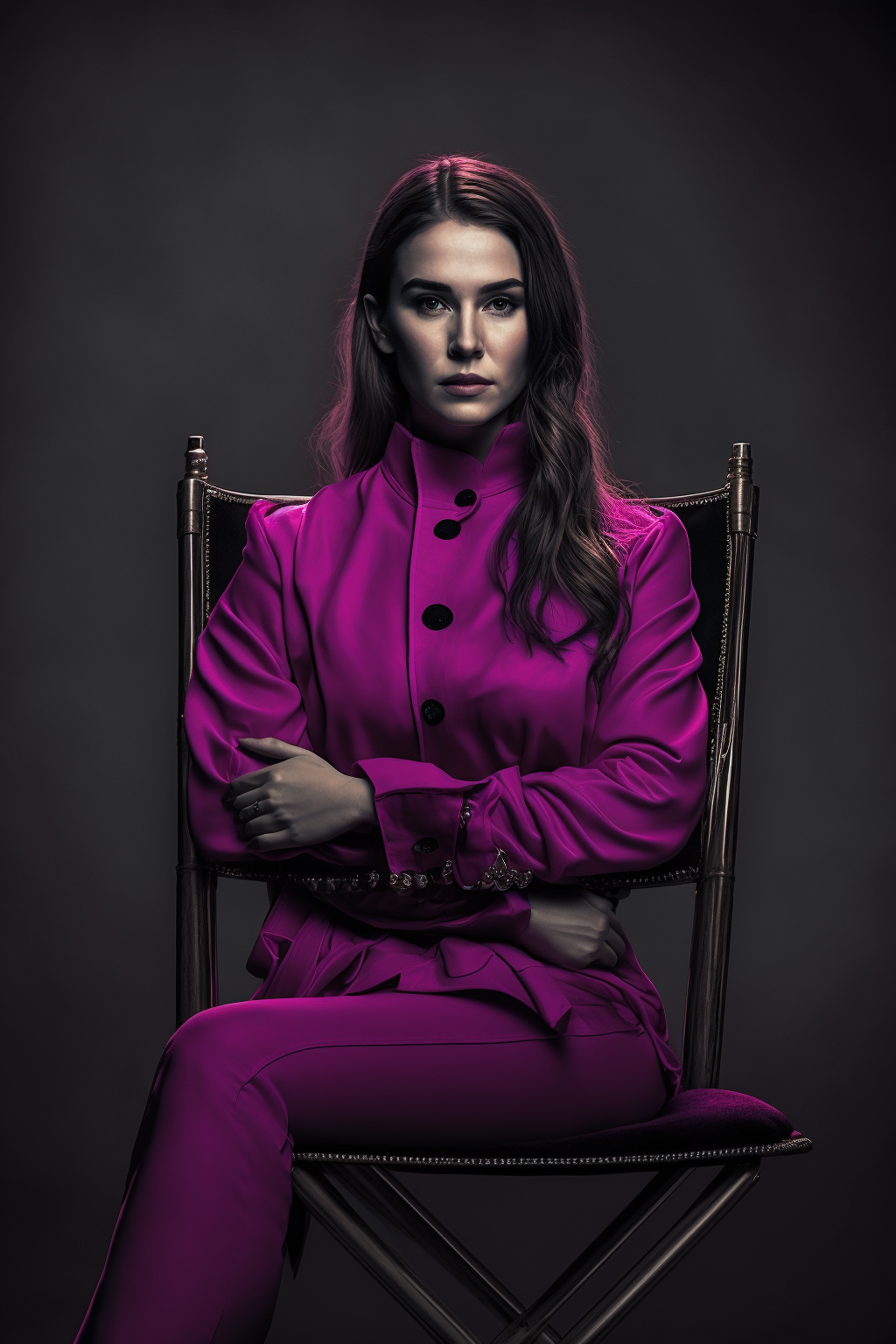 AI Midjourney Prompt for Portraits in a Chair