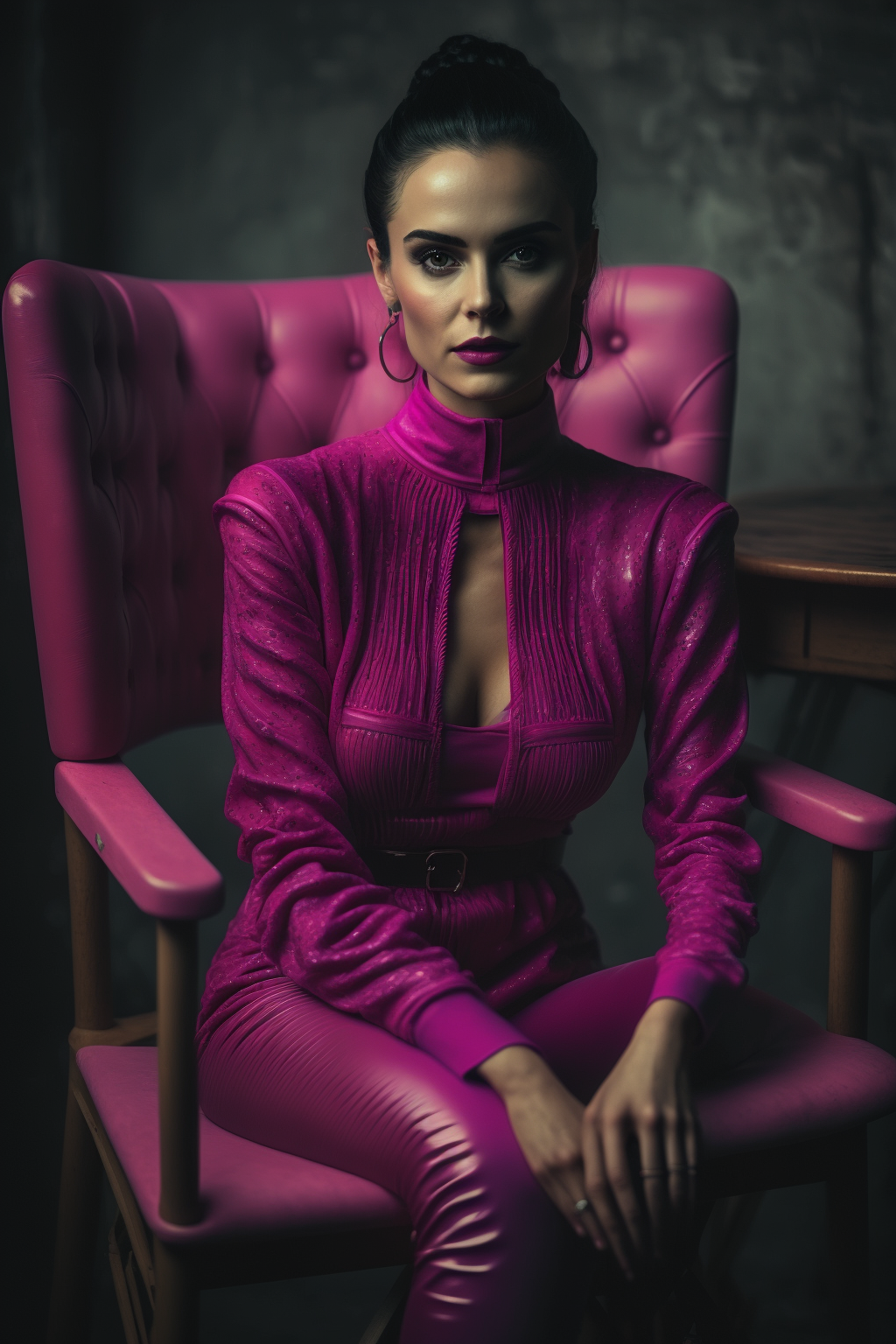 AI Midjourney Prompt for Portraits in a Chair