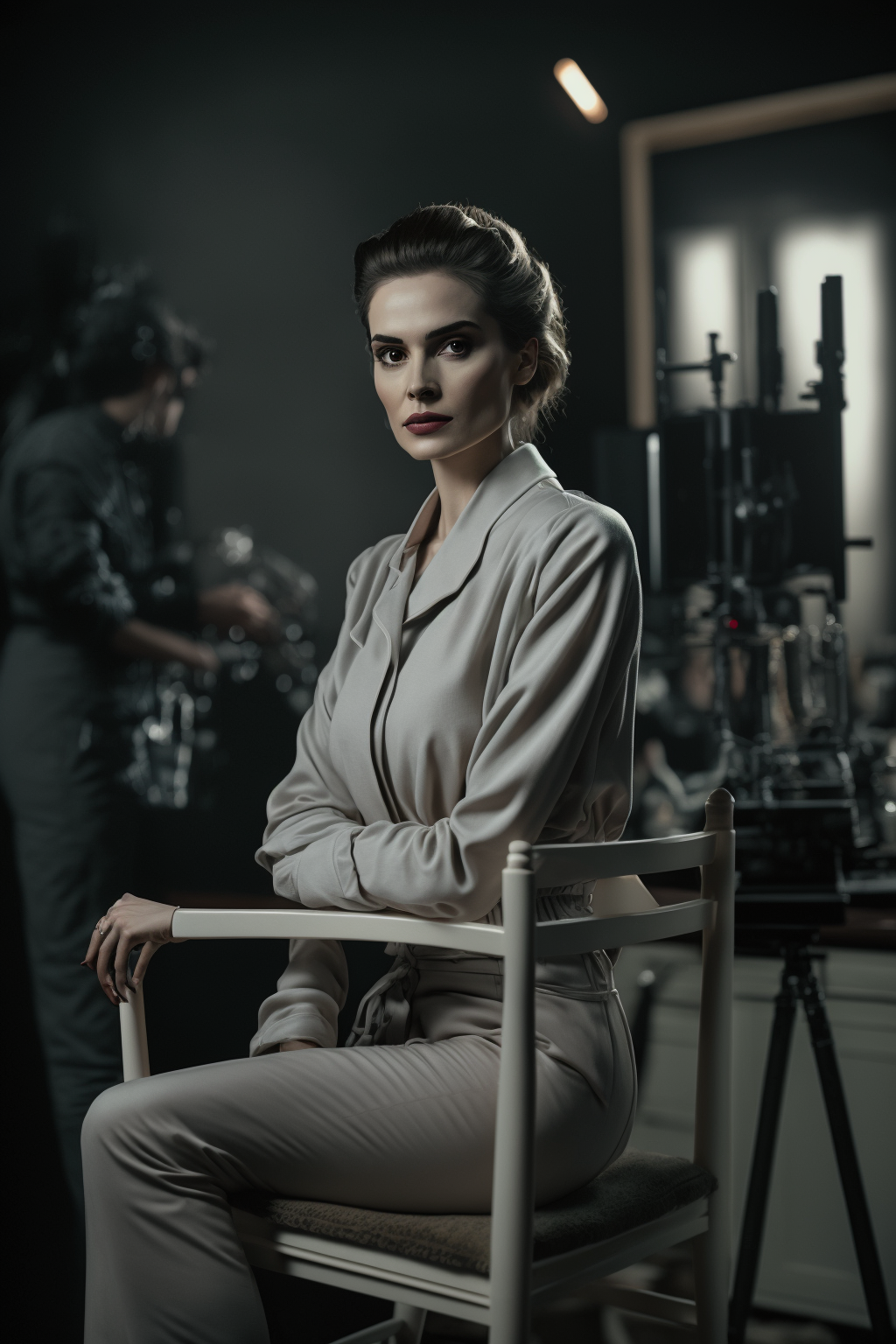 AI Midjourney Prompt for Portraits in a Chair