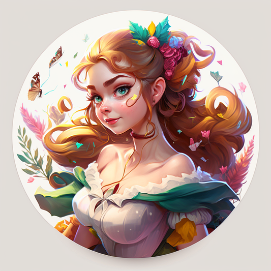 AI Midjourney Prompts for Fairytale Style Stickers