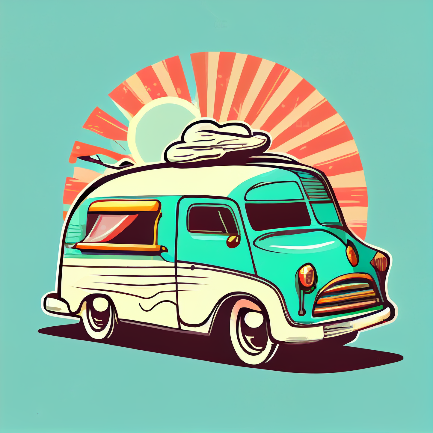 AI Midjourney Prompt for Retro Logos