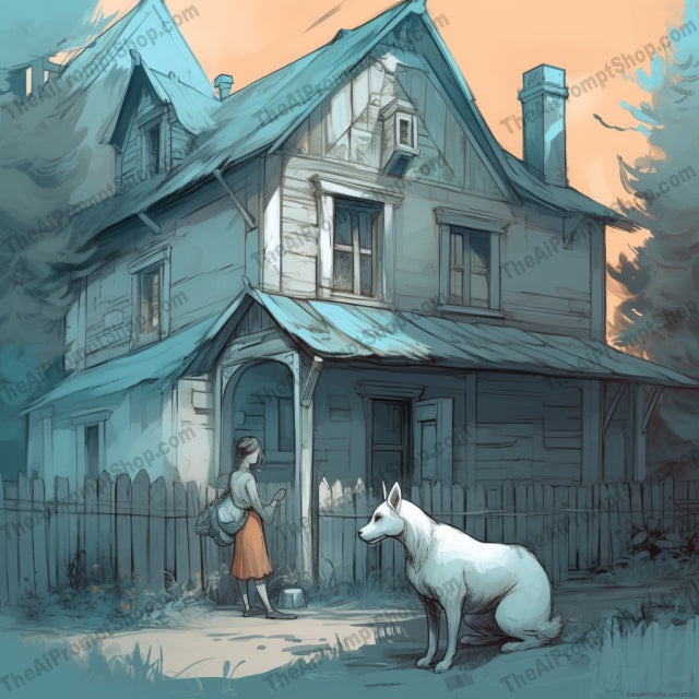 AI Midjourney Prompt for Storybook Illustrations - 2983