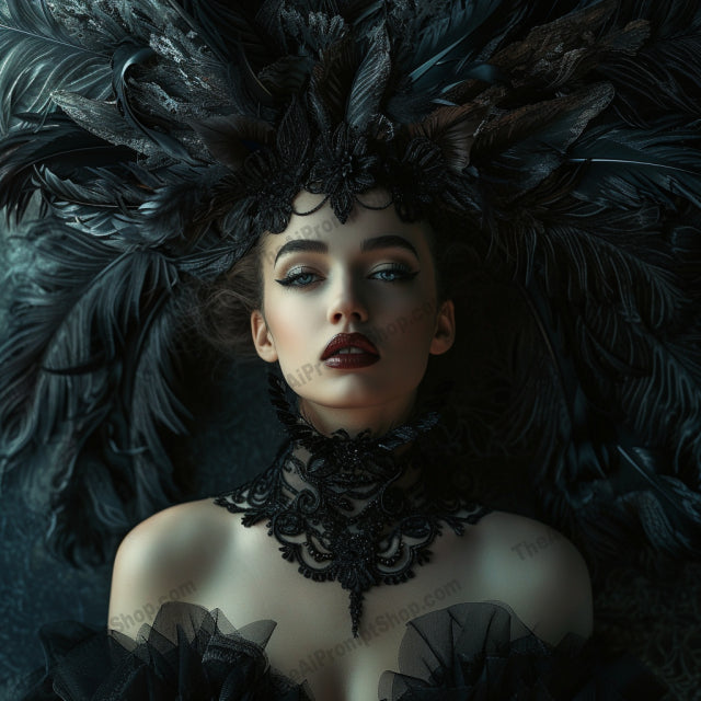 AI MidJourney Image Prompt, People, 4154Bejeweled, Burlesque, Cabaret, Carnival, Celebrity fashion, chat gpt, chat gpt prompts, chatgpt, chatgpt prompts, Couture, Crystal costume, Drag ensemble, Fantasy attire, Fashion costume, Glamour, Glitter attire, Iridescent outfit, midjourney, Pageant wear, Parade costume, people, Performance costume, Rhinestones, Showgirl, Silver headpiece, Stage makeup