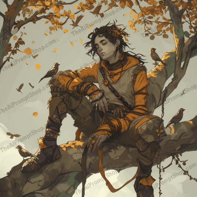 Autumn's Enchantment AI MidJourney Image Prompt, Character Art, 4251Autumnal beauty, Bountiful nature, chat gpt, chat gpt prompts, chatgpt, chatgpt prompts, Earthy tones, Enchanted forest, Fall fantasy, Golden hour warmth, Harvest abundance, midjourney, Mystic autumn, Nature's tranquility, Organic opulence, Rustic elegance, Seasonal change, Whimsical characters, Wistful reverie, Woodland creatures