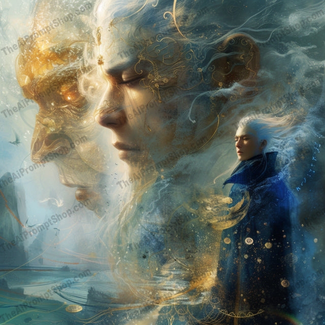 Celestial Mythos Artistry AI MidJourney Image Prompt, Character Art, 4170Alchemical motifs, Arcane symbols, Celestial beings, chat gpt, chat gpt prompts, chatgpt, chatgpt prompts, Cosmic energy, Divine aura, Elemental magic, Enchanted visages, Ethereal deities, Golden filigree, Intertwined realities, midjourney, Mystical portraits, Otherworldly entities, Sorcery and mysticism, Spiritual fantasy art, Supernatural elegance