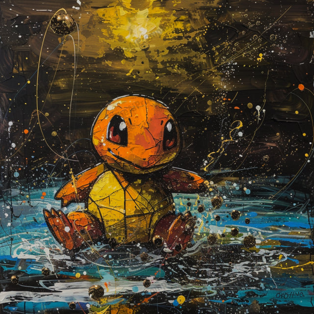 AI MidJourney Image Prompt, Character Art, 4157Action depiction, animals, Animated subjects, Artistic motion, Bold brushstrokes, chat gpt, chat gpt prompts, chatgpt, chatgpt prompts, Colorful outlines, cute, Dynamic angles, Energetic compositions, Expressive characters, Figurative artistry, High contrast, Impasto technique, Lively portrayal, midjourney, Palette knife texture, Thick paint layers, Vibrant splatters