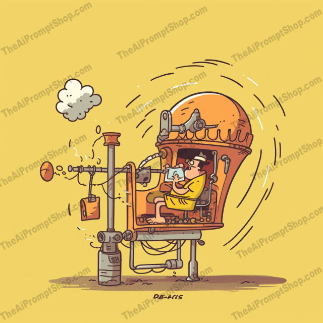 AI Midjourney Prompt for Cartoon - 2839