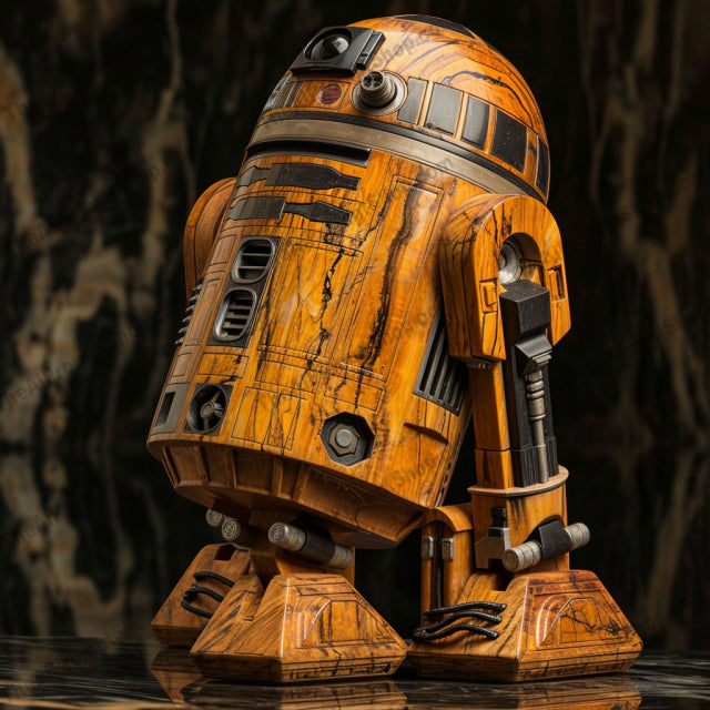Galactic Woodwork Artistry AI MidJourney Image Prompt, Character Art, 4198Artisan craftsmanship, Carved figures, chat gpt, chat gpt prompts, chatgpt, chatgpt prompts, Collectible art, Futuristic models, Hand-carved collectibles, Intricate etchings, midjourney, Organic material, Sci-fi memorabilia, Sci-fi sculptures, Space opera icons, Spacecraft reliefs, Themed wood carving, Timber art, Wood grain detail, Wooden textures