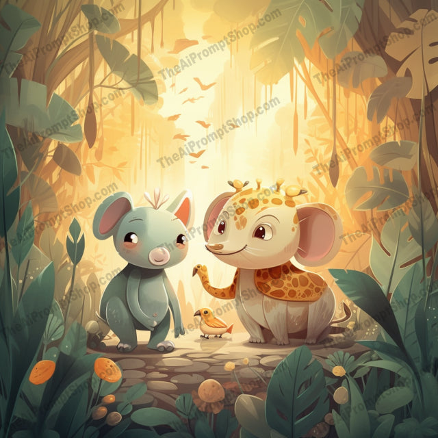 AI Midjourney Prompt for Storybook Illustrations - 2991