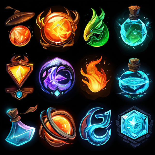 AI Midjourney Prompt for Game Assets- 4033
