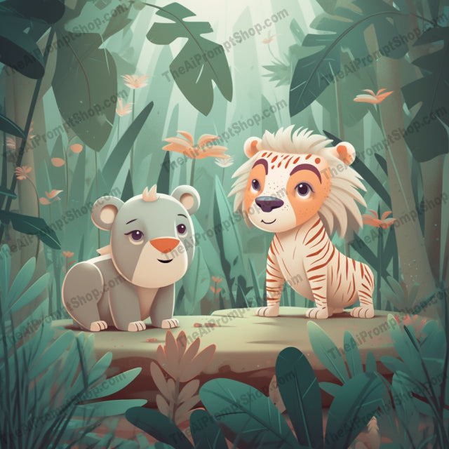 AI Midjourney Prompt for Storybook Illustrations - 2991