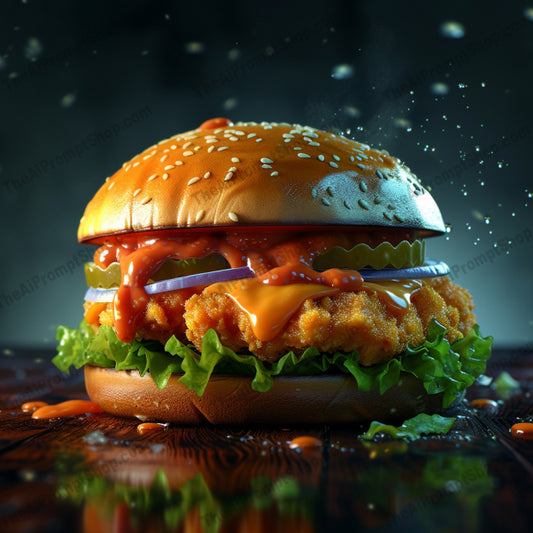 Culinary Vibrance AI MidJourney Image Prompt, Food, 4285chat gpt, chat gpt prompts, chatgpt, chatgpt prompts, Dynamic culinary contrast, Flavorful brightness, Glistening details, Glossy finish art, Hearty meal glow, Illuminated gastronomy, Juicy highlights, Luminous accents, midjourney, Radiant foodscapes, Reflective culinary art, Saturation spectacle, Sizzling visual appeal, Sumptuous feast visuals, Vivid texture showcase, Zesty color pop