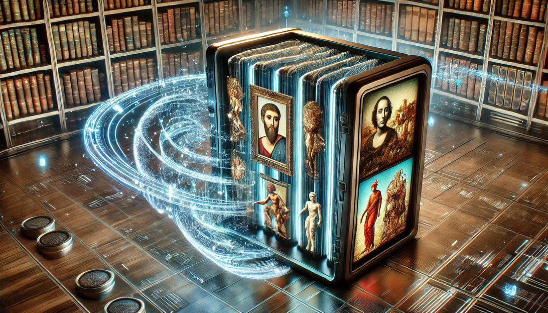 Explore how AI-generated art captures the past, present, and future, while offering creators new ways to innovate.
