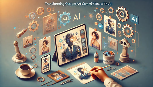 Explore AI for custom art commissions, from concept drafts to real-time refinements. Learn more at theaipromptshop.com.