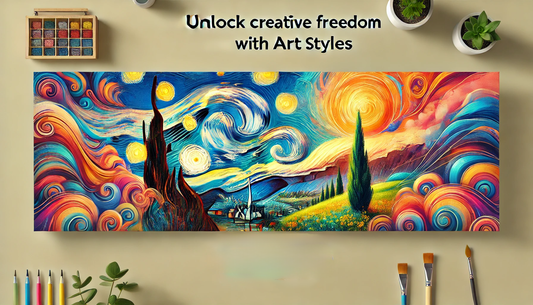 Explore how AI enhances art styles—apply, blend, and create new styles. Visit The AI Prompt Shop for resources: theaipromptshop.com.