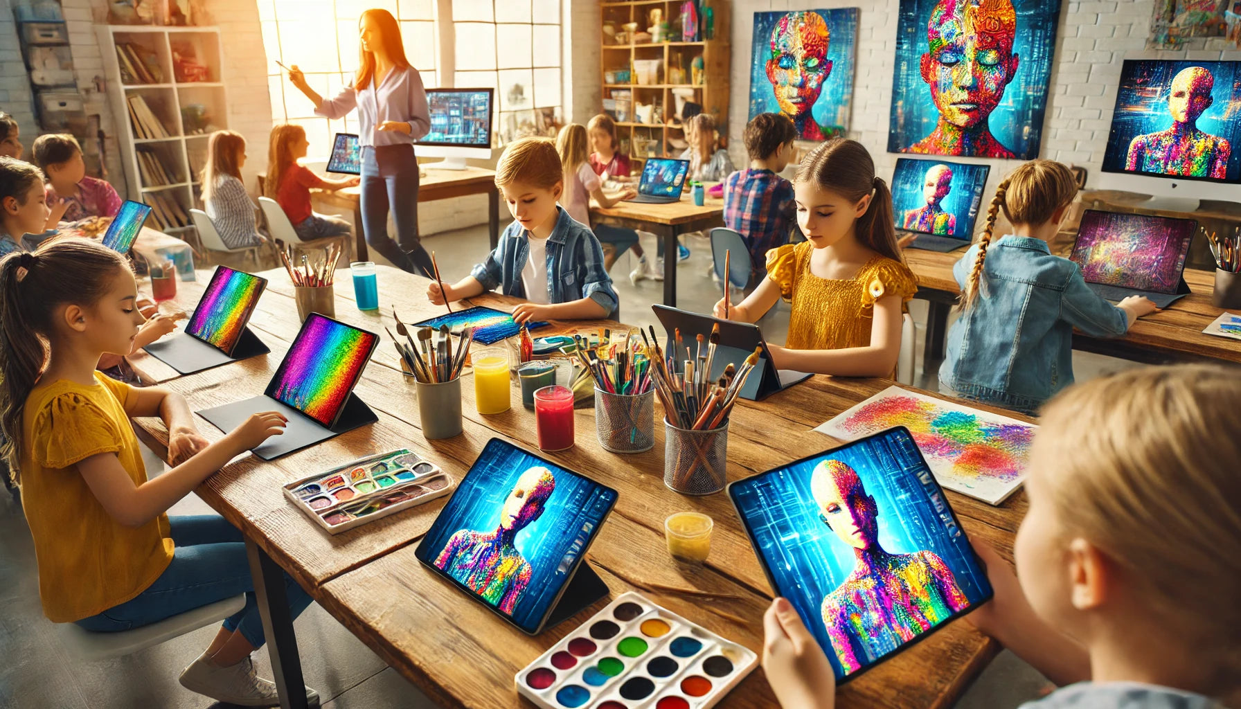 Unleashing AI in the Classroom: How Teachers Are Using AI for Art Proj ...