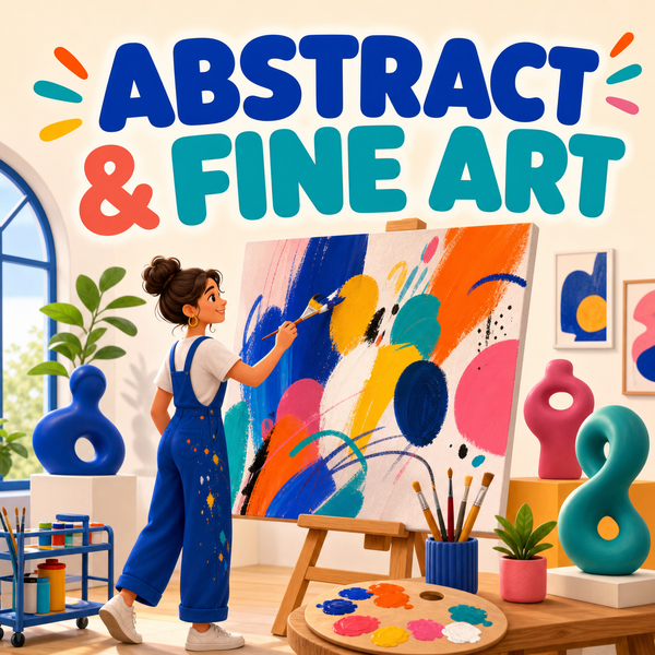 Abstract & Fine Art AI image prompts collection