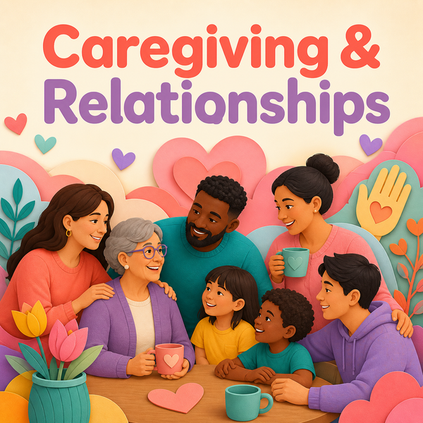 Caregiving & Relationships collection cover