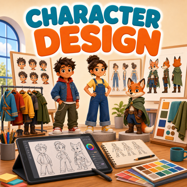 Character Design AI image prompts collection