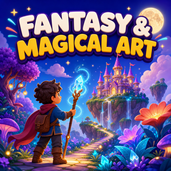 Fantasy & Magical Art AI image prompts collection