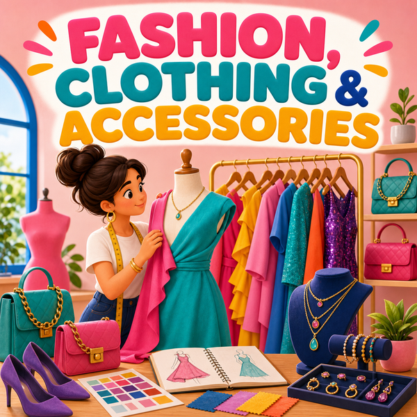 Fashion, Clothing & Accessories AI image prompts collection
