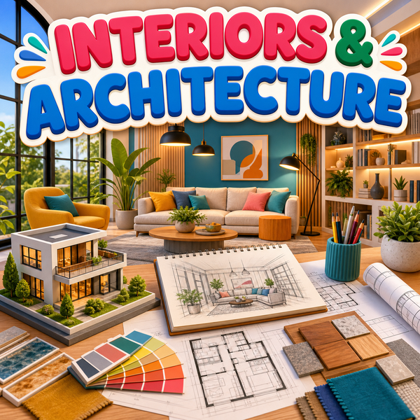 Interiors & Architecture AI image prompts collection