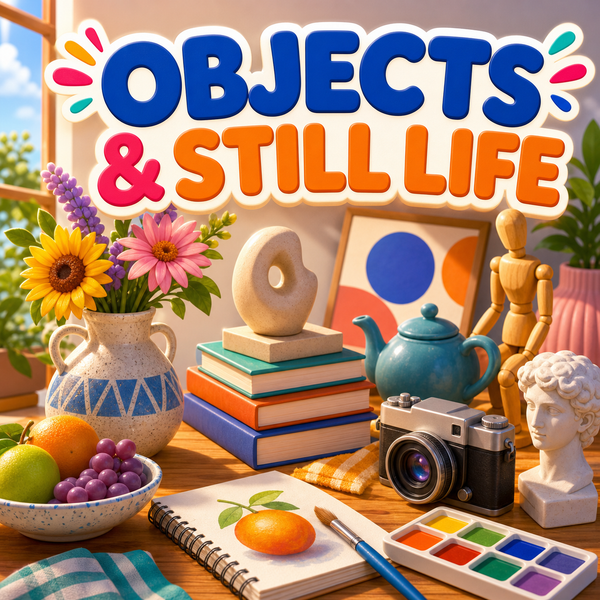 Objects & Still Life AI image prompts collection