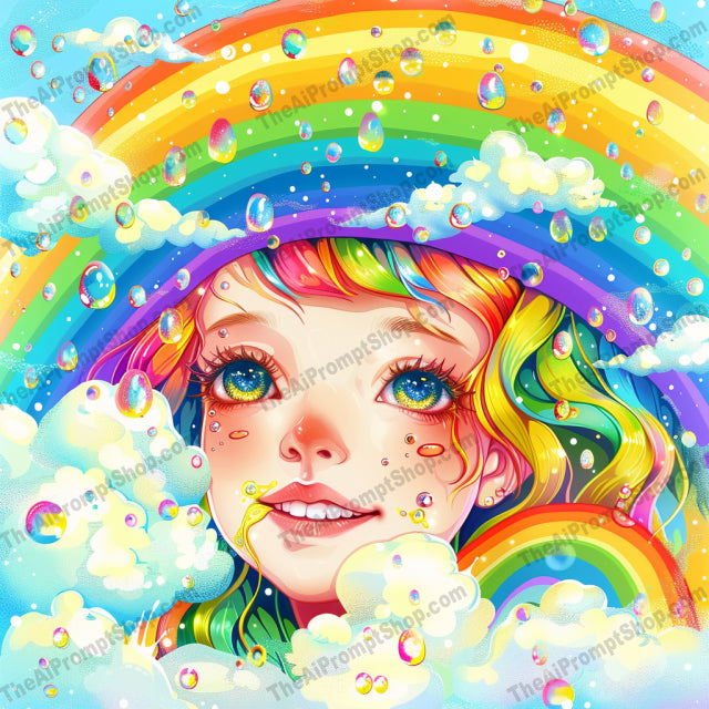 Fantasy Dreamscapes Whimsical Portrait Art AI MidJourney Image Prompt, 8096