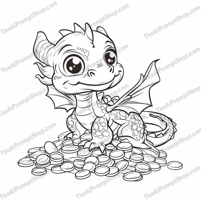 Cute Baby Animals Coloring Page AI MidJourney Image Prompt, 8904 Animals, midjourney, cute, baby animals, unicorn, elephant, panda, dragon, coloring page, whimsical, adorable, children, expressive eyes, charming, fun, detailed, art, illustration, kid-friendly, fantasy, nature, storybook, Midjourney, Ai, Ai Image Prompt, Image Prompt, Prompt