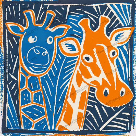 Colorful Wildlife Art AI MidJourney Image Prompt, 8191abstract, alligator, bear, bold, colorful, creative, dynamic, flamingo, forest, giraffe, illustration, jungle, modern decor, moose, nature, parrot, savannahmidjourney, vibrant, wildlife art