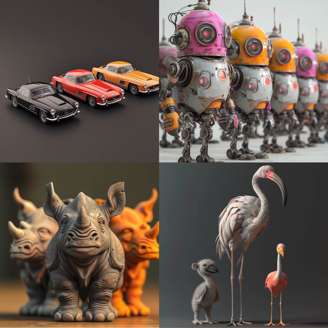 Mechanical and Natural Wonders AI MidJourney Image Prompt, Food, 42803D Rendering, Animal Sculptures, Artistic Imagery, Car Enthusiast, Ceramic Figurines, chat gpt, chat gpt prompts, chatgpt, chatgpt prompts, Classic Cars, Eclectic Collection, Exotic Birds, midjourney, Nature Inspired Decor, Nostalgic Artwork, Retro Cars, Rhino Figurine, Robot Art, Robot Collector, Steampunk Robots, Vintage Automobiles, Whimsical Robots, Wildlife Statues