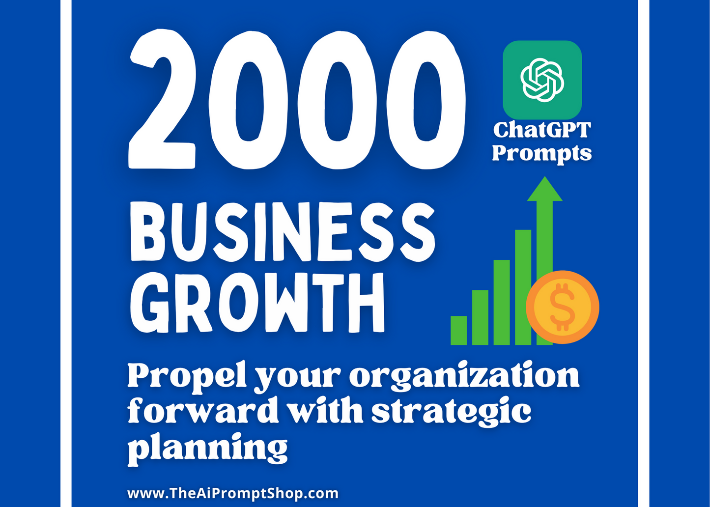 ChatGPT Prompts | Business Growth | AI | Digital Download | Chat GPT Prompts