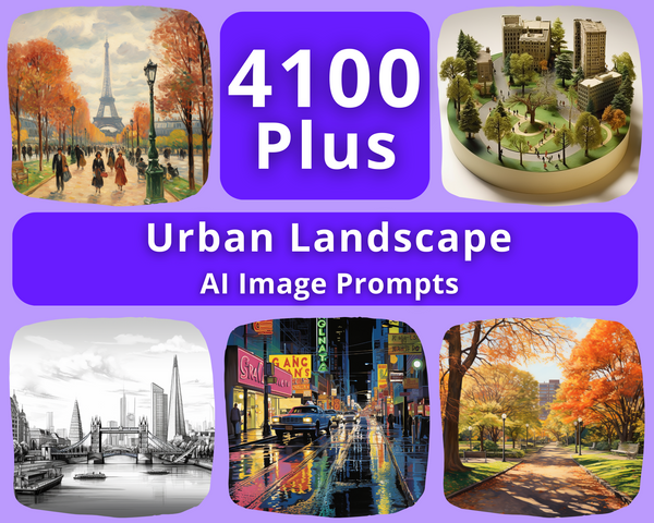 For urban landscapes illustration in a cinematic style created from an AI image prompt.
