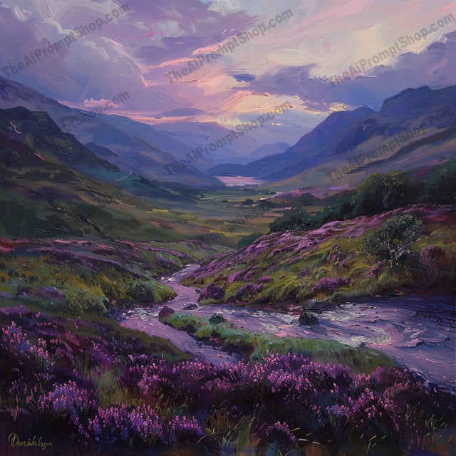 Scenic Landscape Painting AI MidJourney Image Prompt, 9176 Landscapes & Paintings, midjourney, landscape, painting, nature, autumn, lake, mountains, blue sky, sunset, savanna, elephants, valley, stream, dusk, impressionistic, serene, majestic, breathtaking, tranquil, scenic, artwork, Midjourney, Ai, Ai Image Prompt, Image Prompt, Prompt