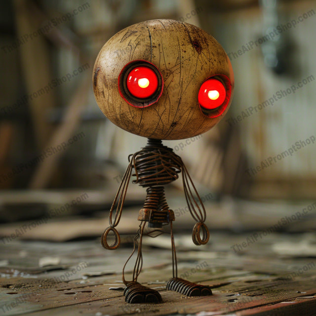 AI MidJourney Image Prompt, Enigmatic Automata, 4849