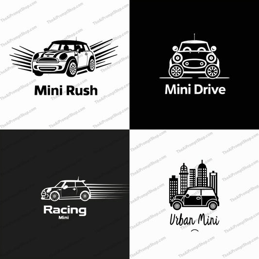 Mini Cooper Illustration AI MidJourney Image Prompt, 8776 Game Assets, midjourney, Mini Cooper, car illustration, urban car, racing car, line art, modern design, stylish car, automobile art, vehicle illustration, dynamic car, cityscape, speeding car, urban lifestyle, compact car, cool car, car graphic, monochromatic design, automotive art, Mini car art, iconic car, Midjourney, Ai, Ai Image Prompt, Image Prompt, Prompt