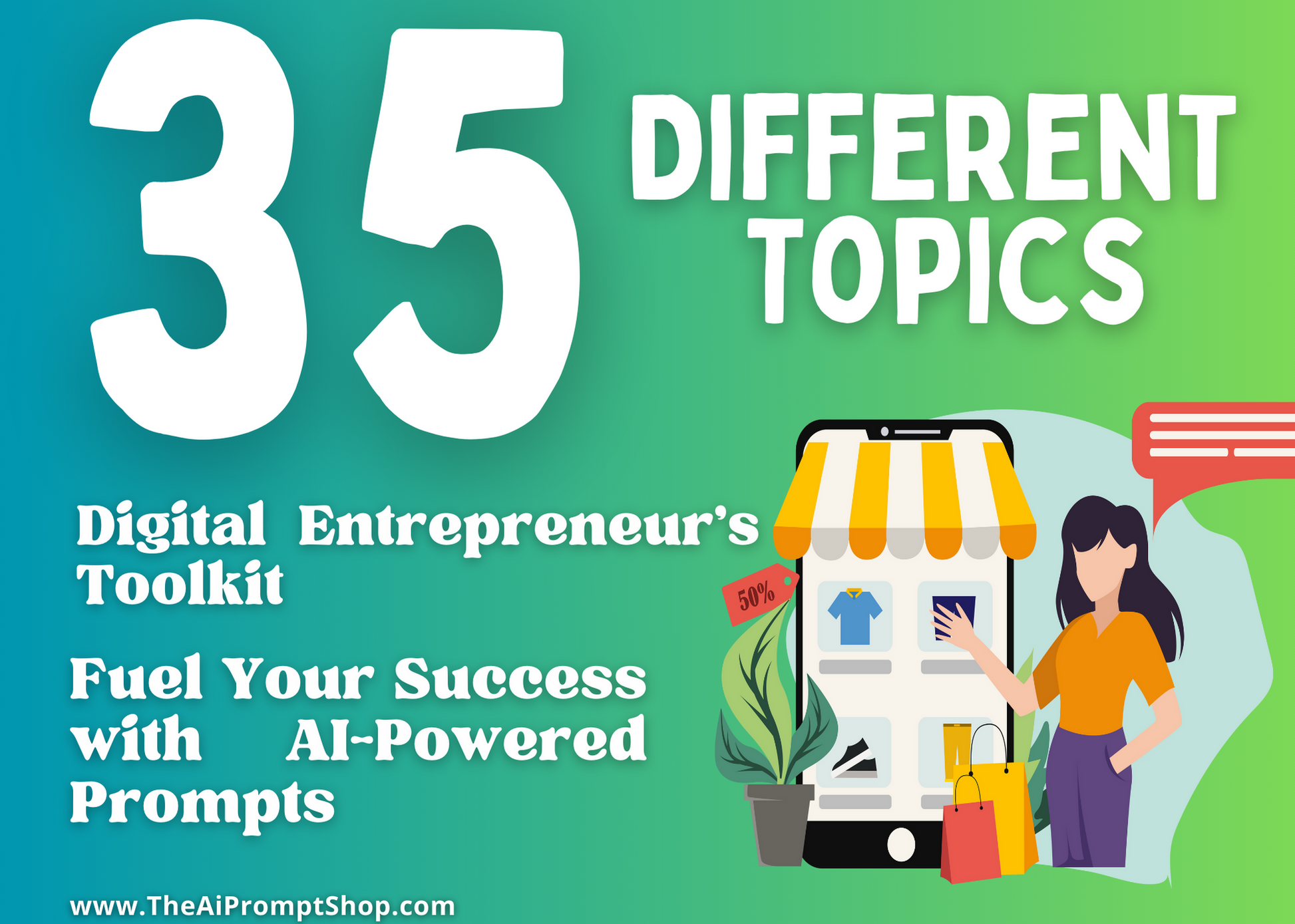 ChatGPT Prompts for Digital Entrepreneurs | 35 Topics | Grow Your Digital Business | Instant Digital Downloadai, ai prompts, chat gpt, chat gpt prompts, Chat gpt tool, chatgpt, Chatgpt prompts, Chatgpt tool