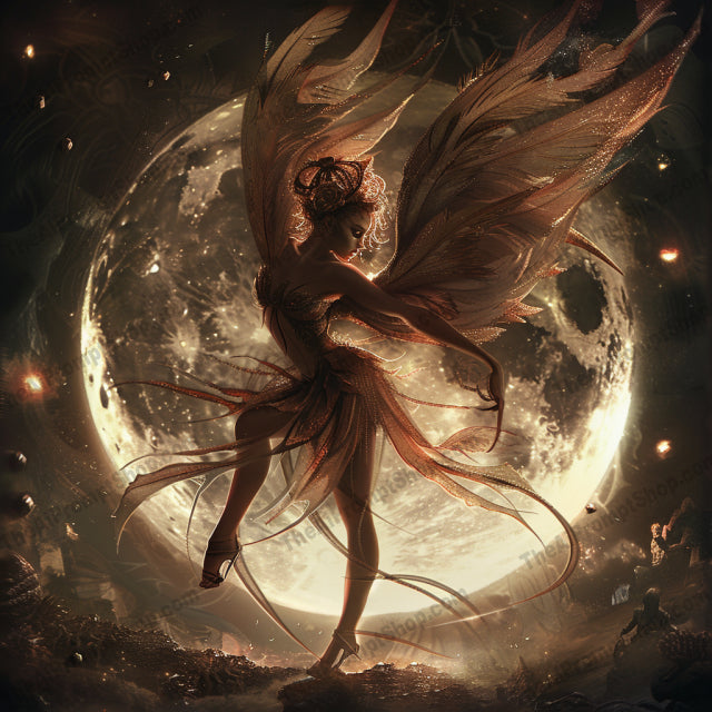 AI MidJourney Image Prompt, Celestial Dance, 4850