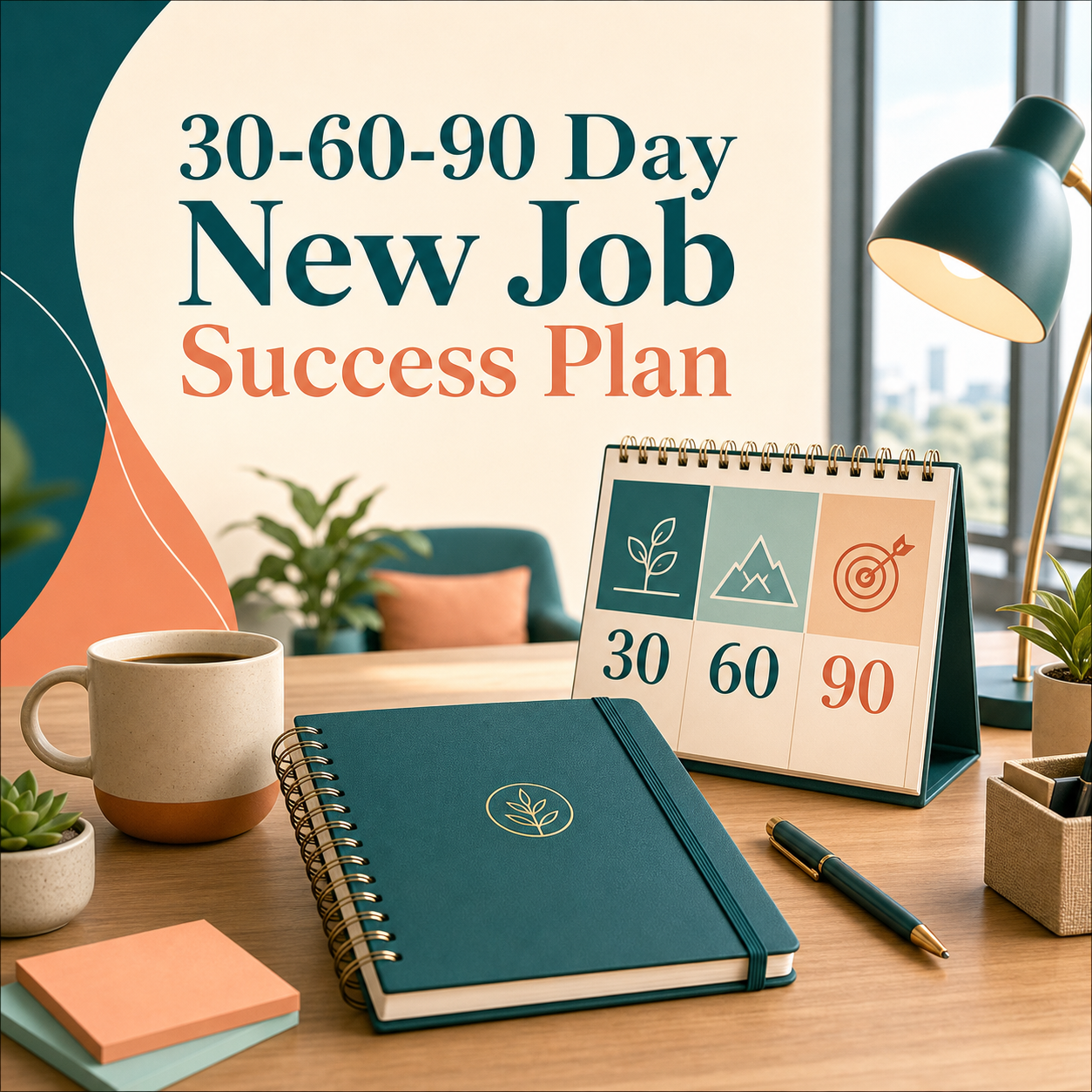 30-60-90 Day New Job Success Plan cover
