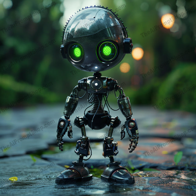 AI MidJourney Image Prompt, Enigmatic Automata, 4849