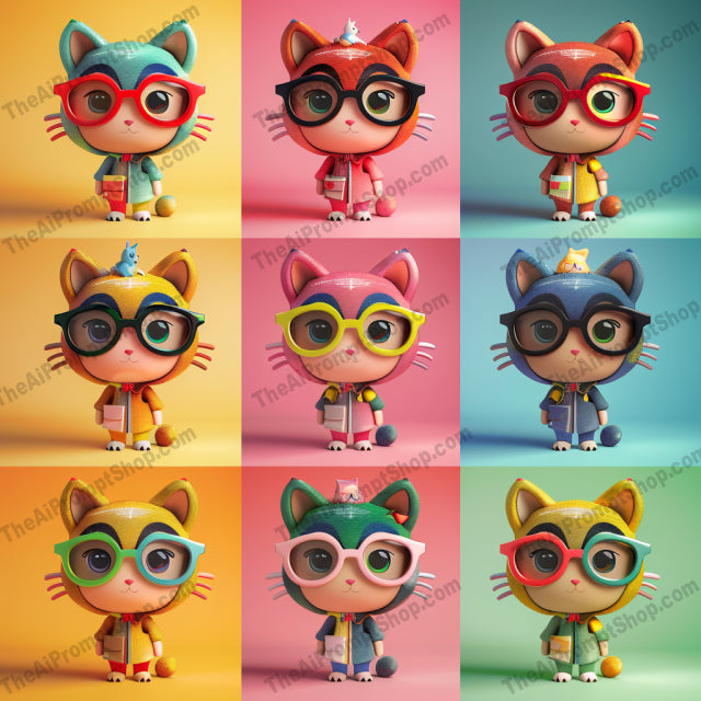 Cute Creatures in Costumes AI MidJourney Image Prompt, 9376 T Shirt Designs, midjourney, cute creatures, digital illustration, colorful costumes, dragon costume, cat costume, rabbit costume, whimsical art, adorable characters, playful outfits, detailed costumes, fantasy creatures, charming illustrations, funny costumes, character design, children's art, fantasy illustration, colorful characters, imaginative art, fantasy animals, cute and charming, Midjourney, Ai, Ai Image Prompt, Image Prompt, Prompt