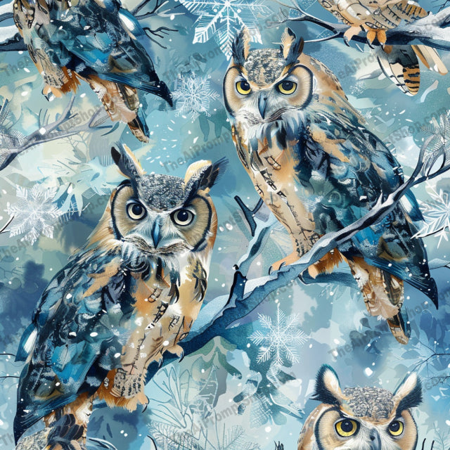 Winter Wildlife Art AI MidJourney Image Prompt, 8893 Animals, midjourney, winter, wildlife, digital painting, deer, owls, wolves, snowy landscapes, winter scenes, cool colors, blue and white, peaceful, serene, chilly, intricate details, majestic animals, vigilant, roaming, winter art, nature, scenic, Midjourney, Ai, Ai Image Prompt, Image Prompt, Prompt