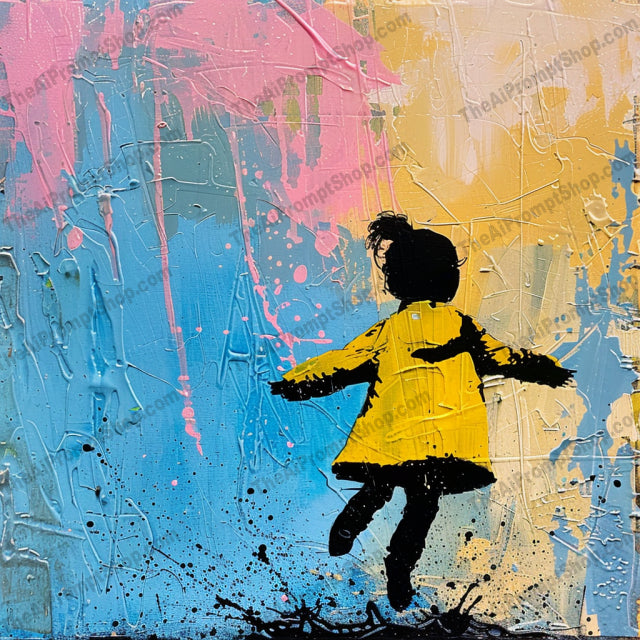 Joyful Childhood Silhouettes AI MidJourney Image Prompt, 8837 Landscapes & Paintings, midjourney, childhood, silhouette, joy, nostalgia, kite, balloon, play, bike, sunset, texture, colorful, vibrant, innocence, happy, energy, youth, playful, adventure, memories, dreamy, Midjourney, Ai, Ai Image Prompt, Image Prompt, Prompt