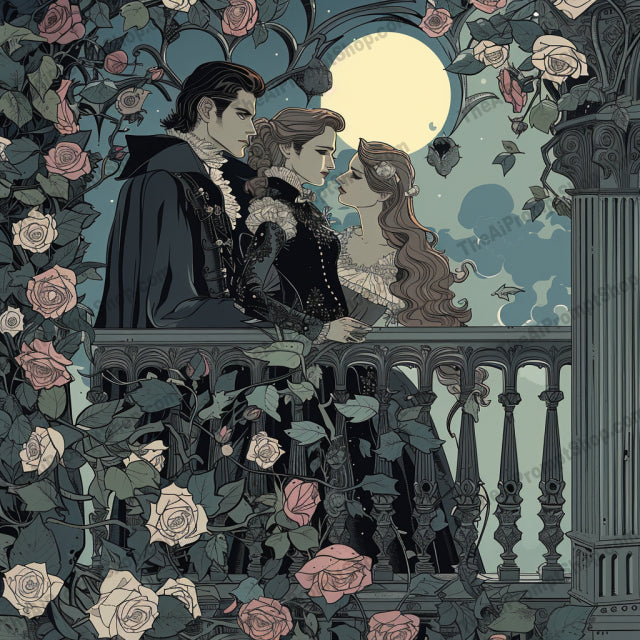 Romantic Fantasy Art AI MidJourney Image Prompt, 8891 Animation & Cartoons, midjourney, romantic, fantasy, medieval, enchanting, ethereal, art, detailed, vibrant, colorful, love, couple, knights, floral, nature, illustration, dreamy, whimsical, mythical, imaginative, narrative, Midjourney, Ai, Ai Image Prompt, Image Prompt, Prompt